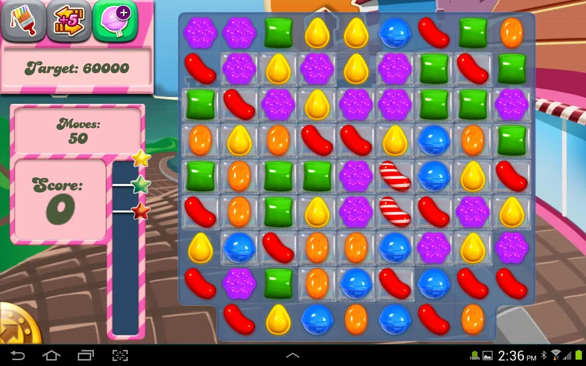 Candy Crush Saga screenshot 1